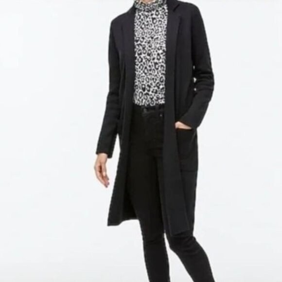 Jcrew factory long sweater jacket, XXS - Picture 1 of 3
